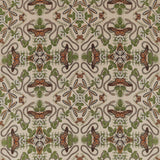 CLARKE AND CLARKE F1581/01.CAC.0 EMERALD FOREST BLUSH JACQUARD Fabric - Eade's Wallpaper