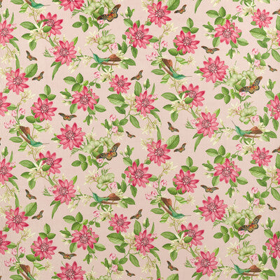 CLARKE AND CLARKE F1588/01.CAC.0 PINK LOTUS BLUSH VELVET Fabric - Eade's Wallpaper