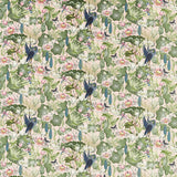 CLARKE AND CLARKE F1591/01.CAC.0 WATERLILY BLUSH VELVET Fabric - Eade's Wallpaper