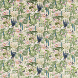 CLARKE AND CLARKE F1591/01.CAC.0 WATERLILY BLUSH VELVET Fabric - Eade's Wallpaper