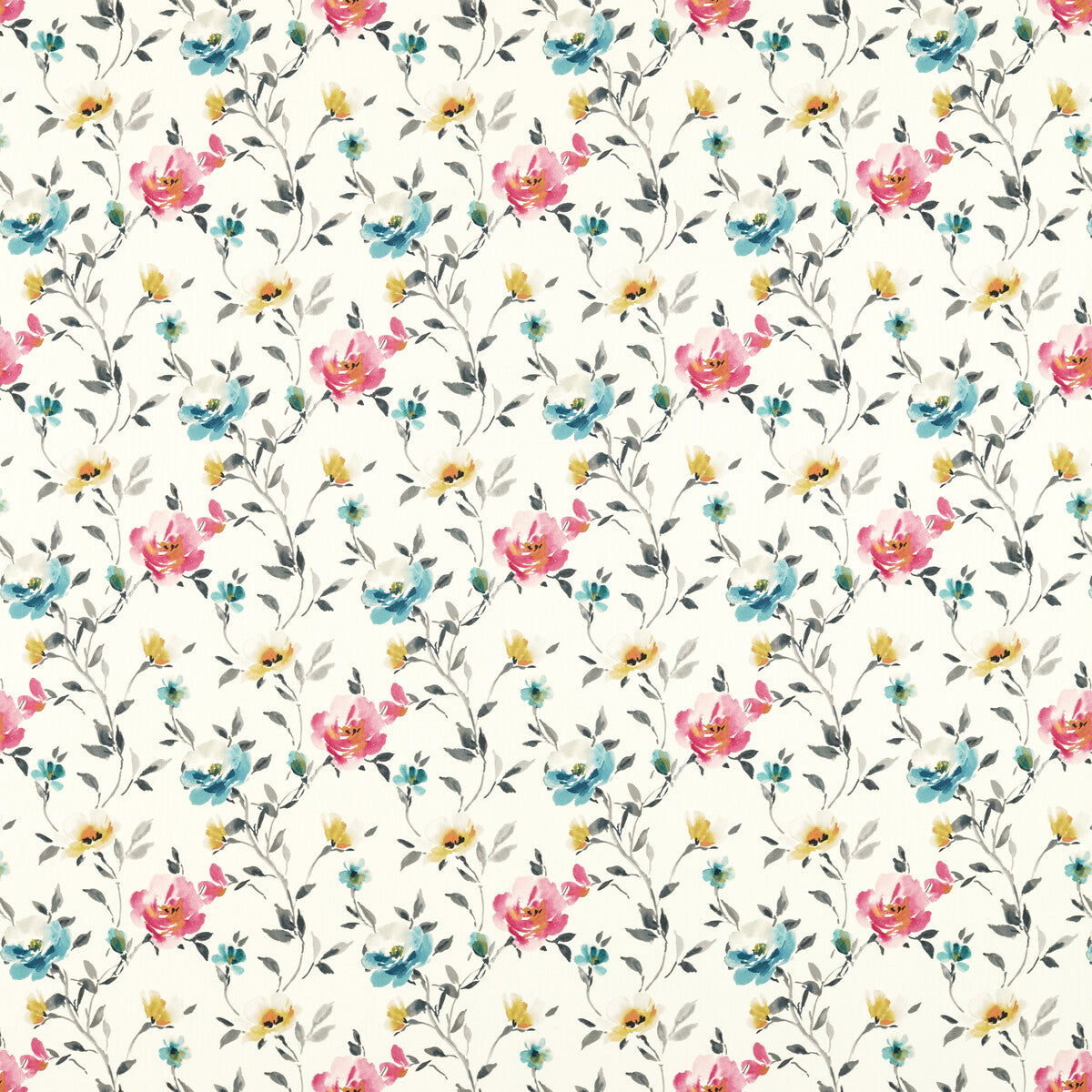 CLARKE AND CLARKE F1593/02.CAC.0 SERENA IVORY Fabric - Eade's Wallpaper