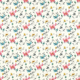 CLARKE AND CLARKE F1593/02.CAC.0 SERENA IVORY Fabric - Eade's Wallpaper