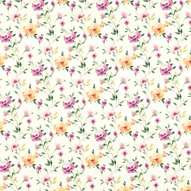CLARKE AND CLARKE F1593/04.CAC.0 SERENA SUMMER Fabric - Eade's Wallpaper