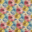 CLARKE AND CLARKE F1595/02.CAC.0 THEA SPICE/FOREST LINEN Fabric - Eade's Wallpaper