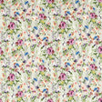 CLARKE AND CLARKE F1596/02.CAC.0 WILD MEADOW DAMSON Fabric - Eade's Wallpaper