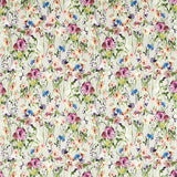 CLARKE AND CLARKE F1596/02.CAC.0 WILD MEADOW DAMSON Fabric - Eade's Wallpaper