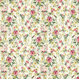 CLARKE AND CLARKE F1596/04.CAC.0 WILD MEADOW IVORY Fabric - Eade's Wallpaper