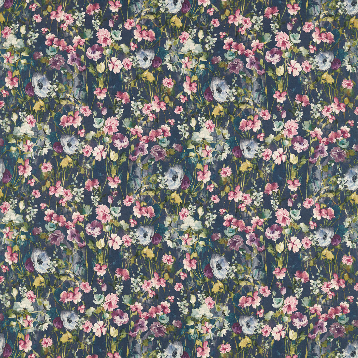 CLARKE AND CLARKE F1597/01.CAC.0 WILD MEADOW MULTI LINEN Fabric - Eade's Wallpaper