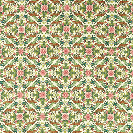 CLARKE AND CLARKE F1601/02.CAC.0 MENAGERIE IVORY Fabric - Eade's Wallpaper