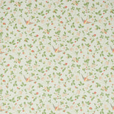 CLARKE AND CLARKE F1606/02.CAC.0 WILD STRAWBERRY DOVE LINEN Fabric - Eade's Wallpaper