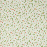 CLARKE AND CLARKE F1606/02.CAC.0 WILD STRAWBERRY DOVE LINEN Fabric - Eade's Wallpaper