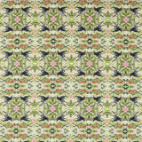 CLARKE AND CLARKE F1607/01.CAC.0 WONDERLUST TEA STORY DOVE Fabric - Eade's Wallpaper