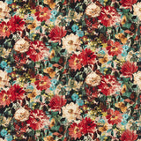 CLARKE AND CLARKE F1610/05.CAC.0 TAHITI ROUGE VELVET Fabric - Eade's Wallpaper