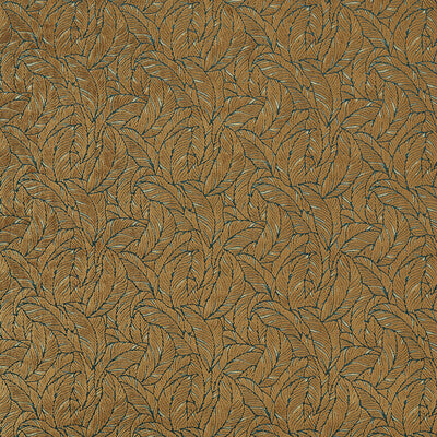 CLARKE AND CLARKE F1611/01.CAC.0 SELVA ANTIQUE/GOLD VELVET Fabric - Eade's Wallpaper
