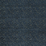 CLARKE AND CLARKE F1611/04.CAC.0 SELVA MIDNIGHT/GOLD VELVET Fabric - Eade's Wallpaper