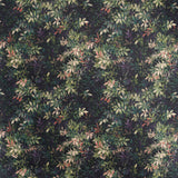 CLARKE AND CLARKE F1612/01.CAC.0 CONGO AMETHYST/EMERALD VELVET Fabric - Eade's Wallpaper
