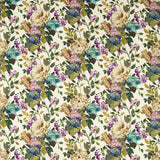 CLARKE AND CLARKE F1613/01.CAC.0 BLOOM AMETHYST Fabric - Eade's Wallpaper