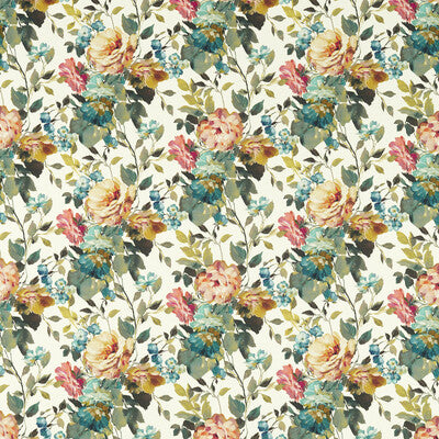 CLARKE AND CLARKE F1613/02.CAC.0 BLOOM ANTIQUE Fabric - Eade's Wallpaper