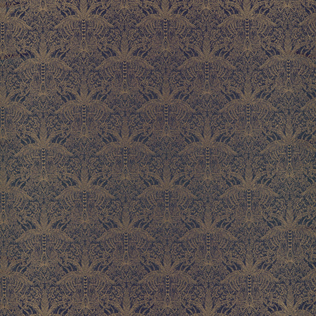 CLARKE AND CLARKE F1615/01.CAC.0 LEOPARDO ANTIQUE/NOIR JACQUARD Fabric - Eade's Wallpaper