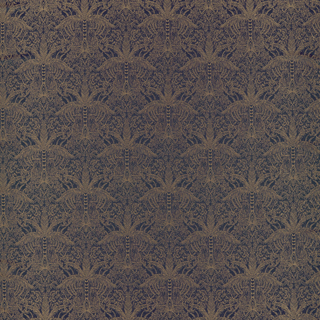 CLARKE AND CLARKE F1615/01.CAC.0 LEOPARDO ANTIQUE/NOIR JACQUARD Fabric - Eade's Wallpaper