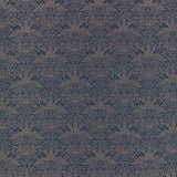 CLARKE AND CLARKE F1615/04.CAC.0 LEOPARDO MIDNIGHT/COPPER JACQUARD Fabric - Eade's Wallpaper
