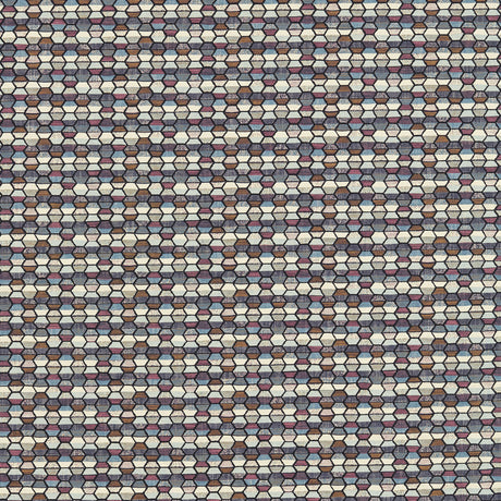 CLARKE AND CLARKE F1616/03.CAC.0 COSMIC MINERAL/RASPBERRY Fabric - Eade's Wallpaper