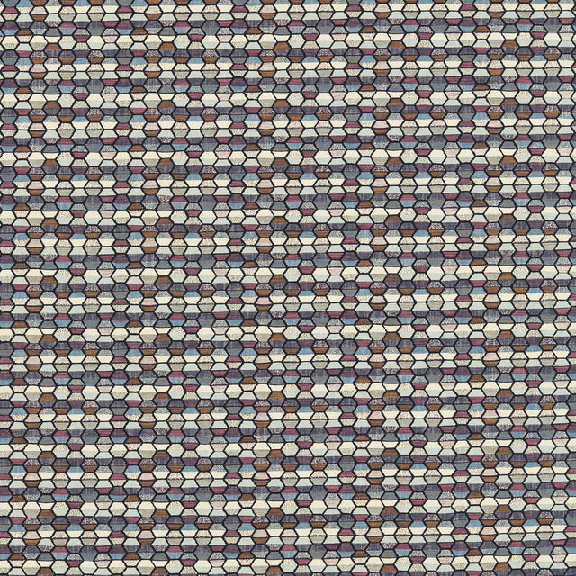 CLARKE AND CLARKE F1616/03.CAC.0 COSMIC MINERAL/RASPBERRY Fabric - Eade's Wallpaper