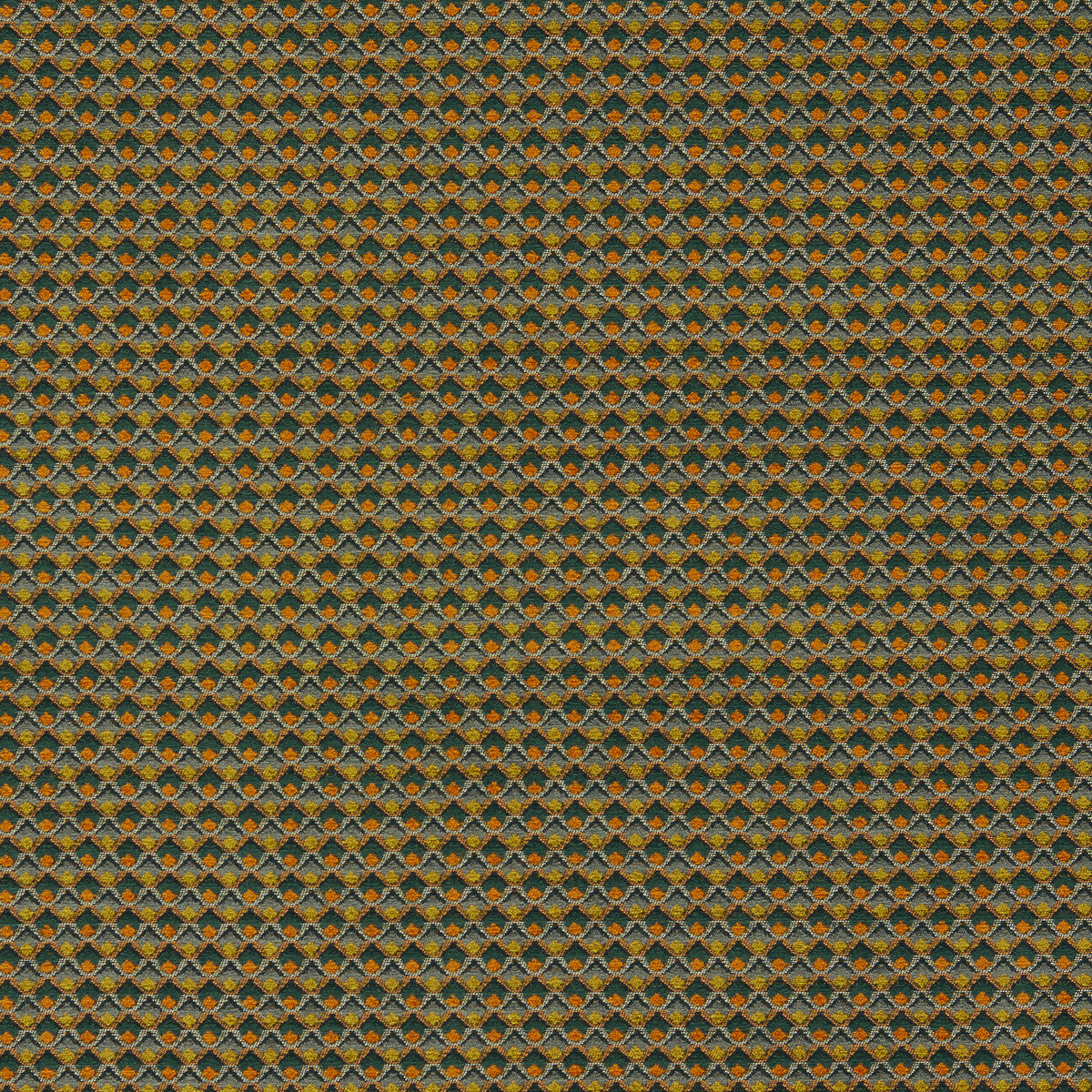 CLARKE AND CLARKE F1617/03.CAC.0 LYRA SPICE/FOREST Fabric - Eade's Wallpaper