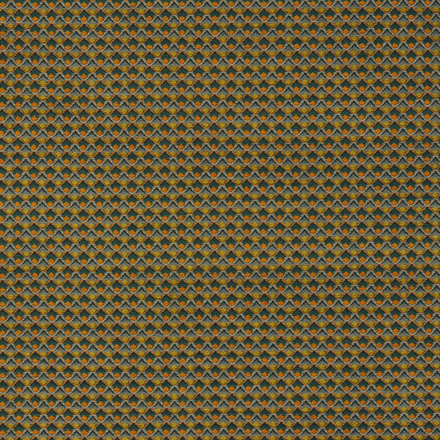 CLARKE AND CLARKE F1617/03.CAC.0 LYRA SPICE/FOREST Fabric - Eade's Wallpaper