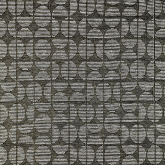 CLARKE AND CLARKE F1627/01.CAC.0 MAGNUS CHARCOAL Fabric - Eade's Wallpaper