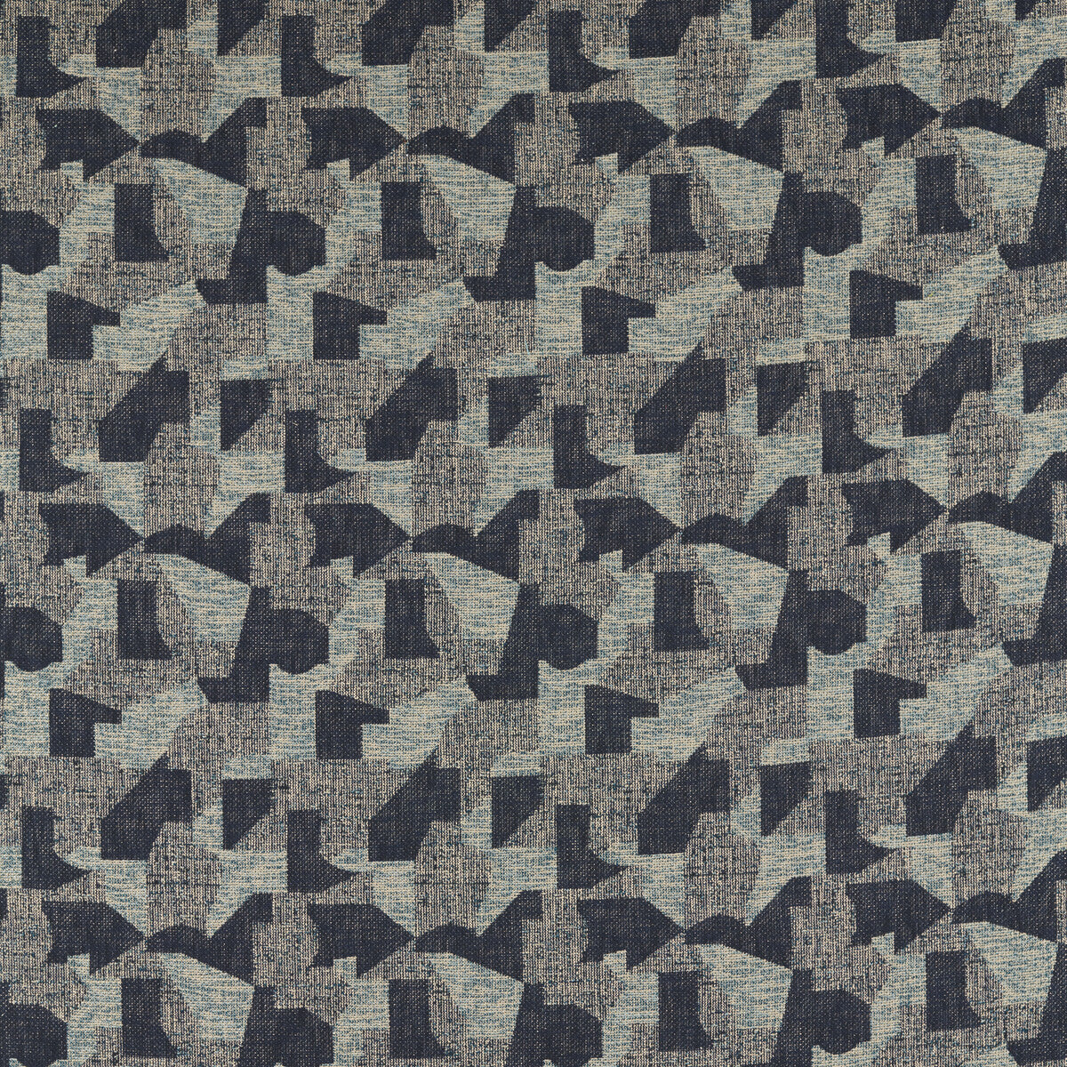 CLARKE AND CLARKE F1631/04.CAC.0 ESPEN PEACOCK Fabric - Eade's Wallpaper