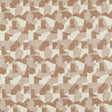 CLARKE AND CLARKE F1631/05.CAC.0 ESPEN RUST Fabric - Eade's Wallpaper