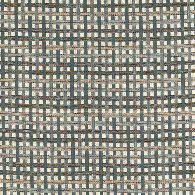 CLARKE AND CLARKE F1632/02.CAC.0 KASPER KINGFISHER Fabric - Eade's Wallpaper