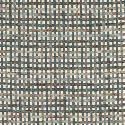 CLARKE AND CLARKE F1632/02.CAC.0 KASPER KINGFISHER Fabric - Eade's Wallpaper