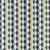 CLARKE AND CLARKE F1637/01.CAC.0 DENVER MINERAL/NAVY Fabric - Eade's Wallpaper