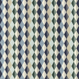 CLARKE AND CLARKE F1637/01.CAC.0 DENVER MINERAL/NAVY Fabric - Eade's Wallpaper