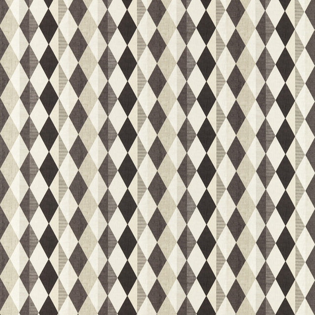 CLARKE AND CLARKE F1637/02.CAC.0 DENVER MONOCHROME Fabric - Eade's Wallpaper
