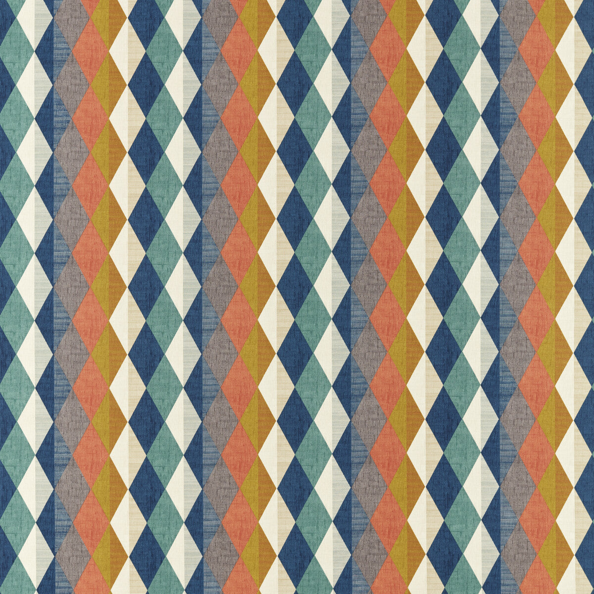 CLARKE AND CLARKE F1637/03.CAC.0 DENVER MULTI Fabric - Eade's Wallpaper