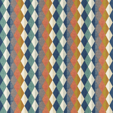CLARKE AND CLARKE F1637/03.CAC.0 DENVER MULTI Fabric - Eade's Wallpaper