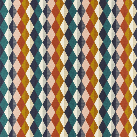 CLARKE AND CLARKE F1637/04.CAC.0 DENVER RETRO Fabric - Eade's Wallpaper