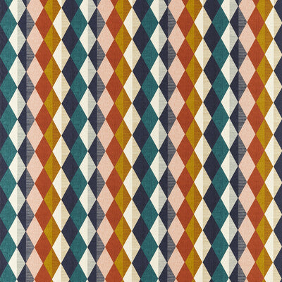 CLARKE AND CLARKE F1637/04.CAC.0 DENVER RETRO Fabric - Eade's Wallpaper