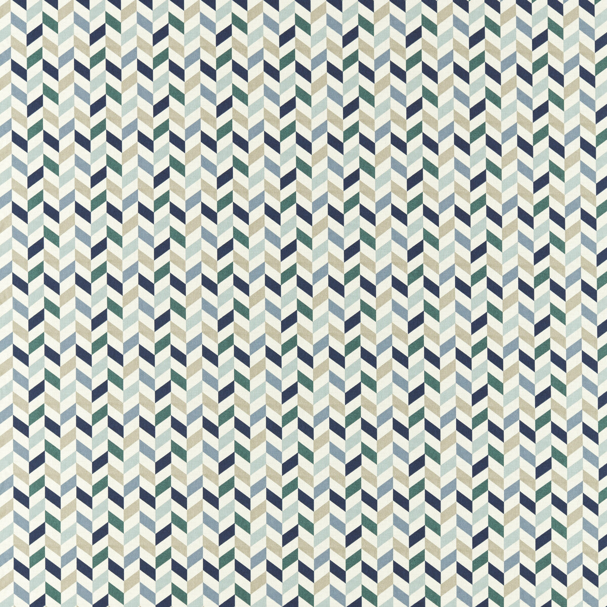 CLARKE AND CLARKE F1639/01.CAC.0 PHOENIX MINERAL/NAVY Fabric - Eade's Wallpaper