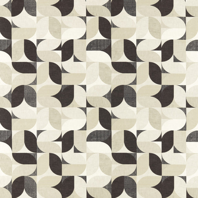 CLARKE AND CLARKE F1640/02.CAC.0 RENO MONOCHROME Fabric - Eade's Wallpaper