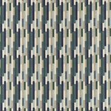 CLARKE AND CLARKE F1641/01.CAC.0 SEATTLE MINERAL/NAVY Fabric - Eade's Wallpaper