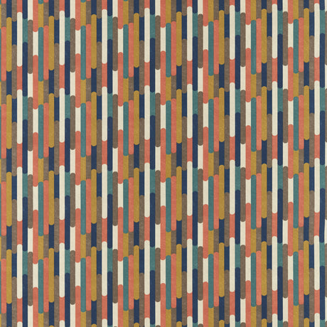CLARKE AND CLARKE F1641/03.CAC.0 SEATTLE MULTI Fabric - Eade's Wallpaper