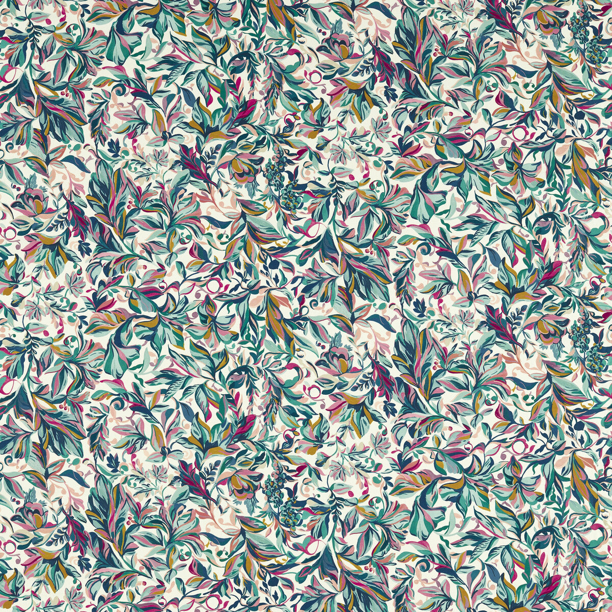CLARKE AND CLARKE F1643/01.CAC.0 ASHBROOK MULTI Fabric - Eade's Wallpaper
