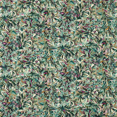 CLARKE AND CLARKE F1644/01.CAC.0 ASHBROOK VELVET EAU DE NIL Fabric - Eade's Wallpaper