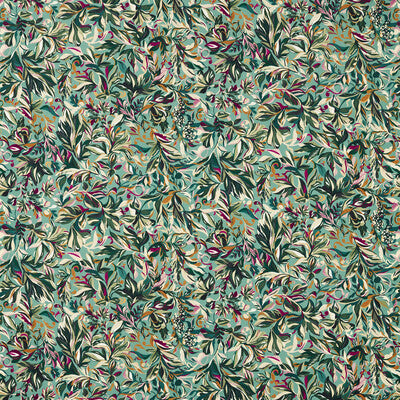CLARKE AND CLARKE F1644/01.CAC.0 ASHBROOK VELVET EAU DE NIL Fabric - Eade's Wallpaper