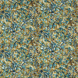 CLARKE AND CLARKE F1644/04.CAC.0 ASHBROOK VELVET OCHRE Fabric - Eade's Wallpaper