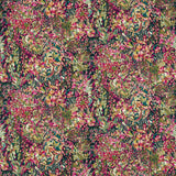 CLARKE AND CLARKE F1646/01.CAC.0 AUBREY VELVET FOREST/RASPBERRY Fabric - Eade's Wallpaper